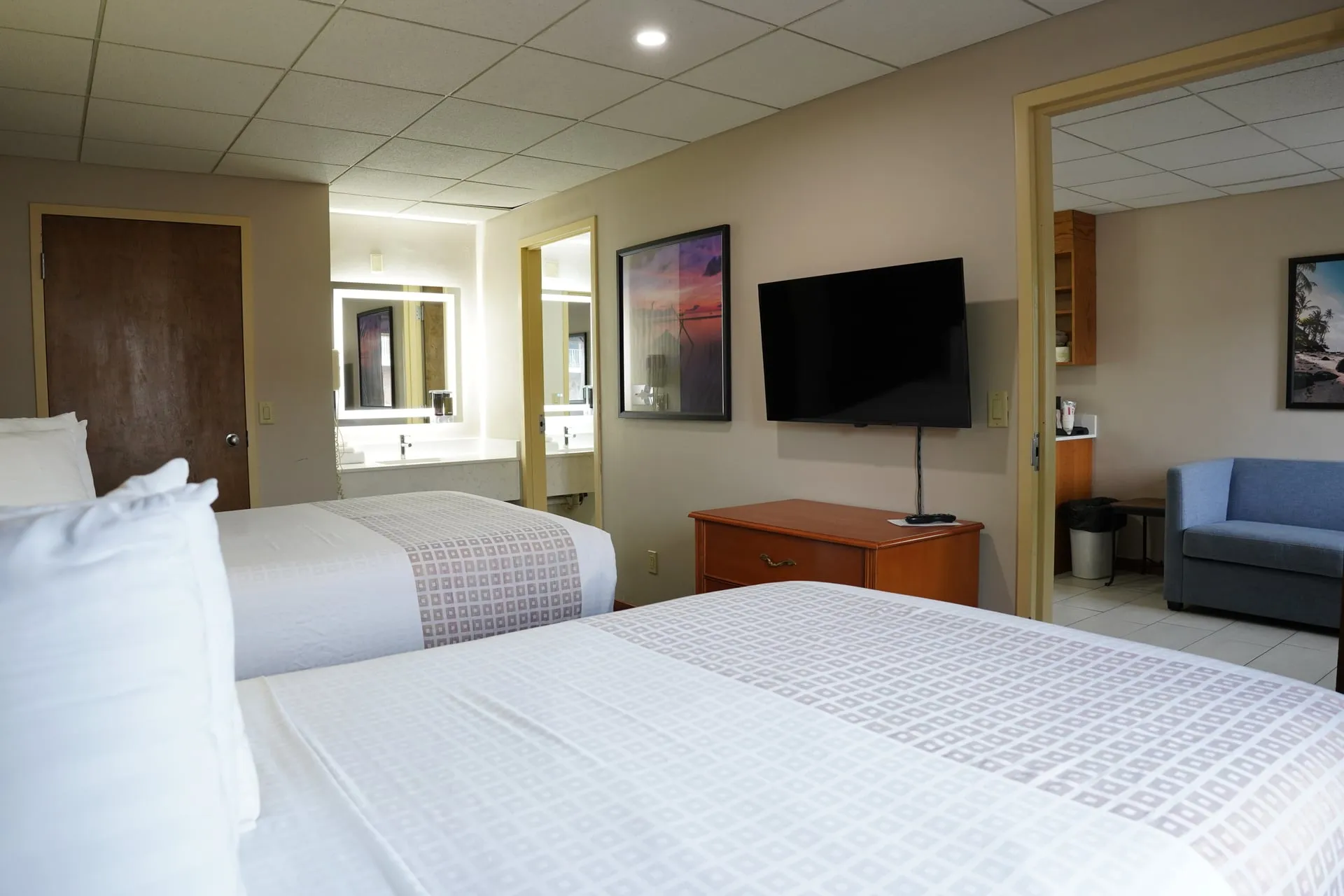 Two Room Suite bedroom