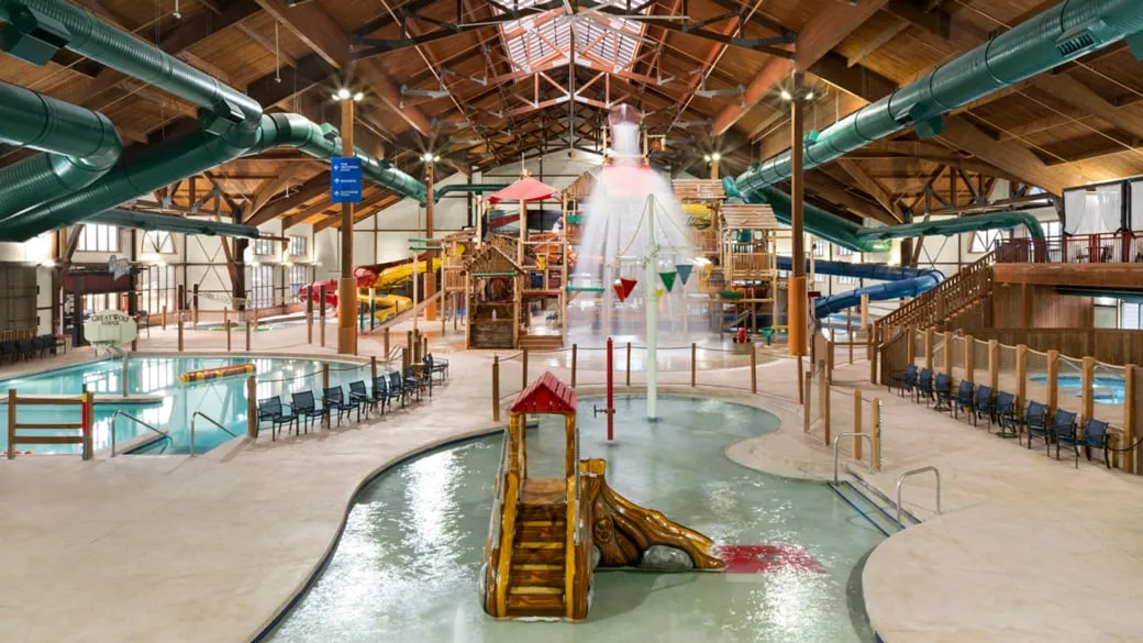 Great Wolf Lodge indoor waterpark in Sandusky Ohio