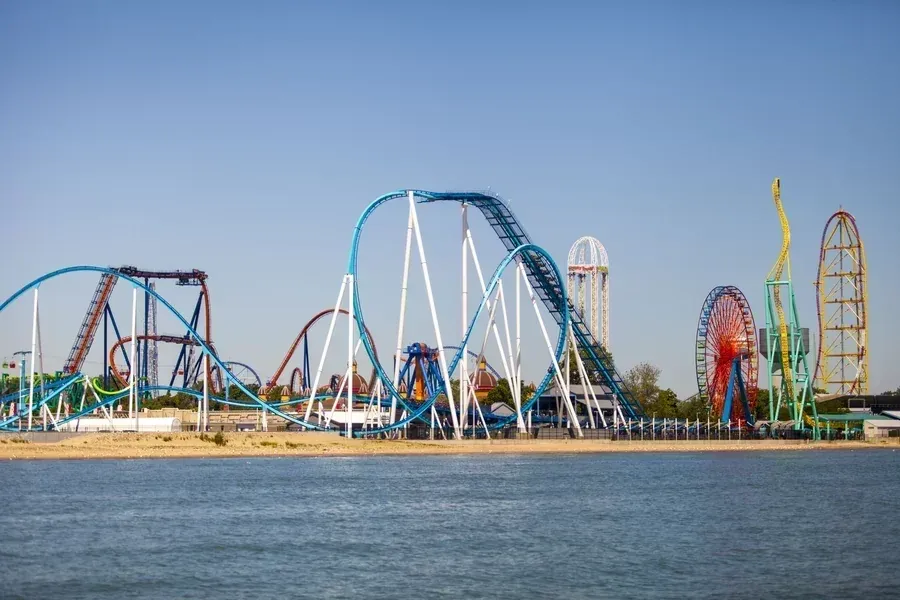 Cedar Point amusement park in Sandusky, Ohio