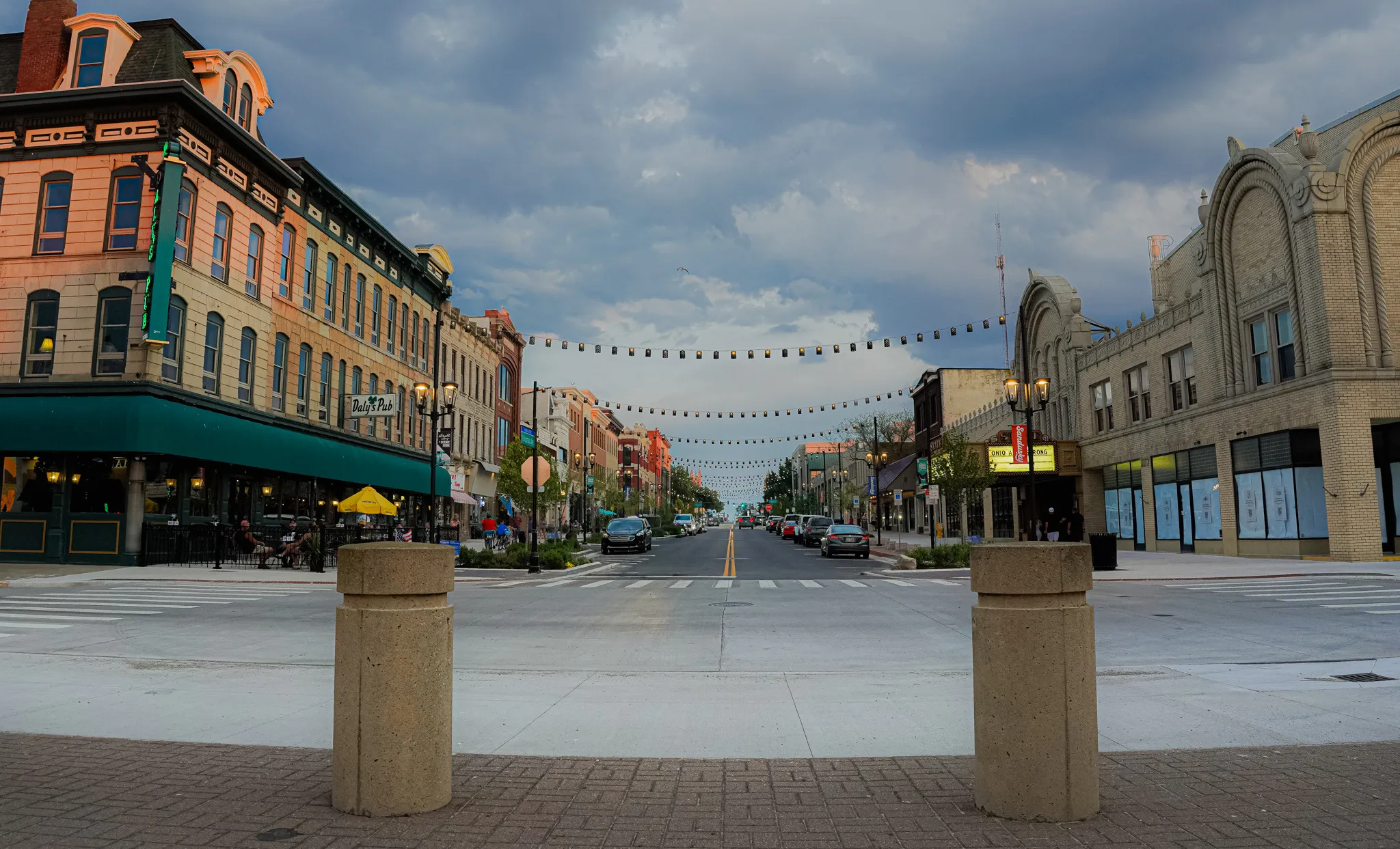 Downtown Sandusky shopping and dining